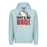 Blue Mist that's my bro Premium Hoodie - MaliasSmallBusiness