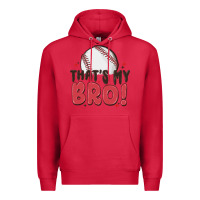 Cardinal that's my bro Premium Hoodie - MaliasSmallBusiness