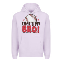 Lilac that's my bro Premium Hoodie - MaliasSmallBusiness