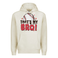 Oatmeal Heather that's my bro Premium Hoodie - MaliasSmallBusiness