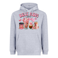 Heather Grey best mom ever floral coffee cups Heavyweight Hoodie - JahusDesignShop