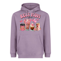 Lavender best mom ever floral coffee cups Heavyweight Hoodie - JahusDesignShop