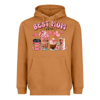 Meerkat best mom ever floral coffee cups Heavyweight Hoodie - JahusDesignShop