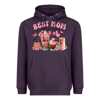 Plum best mom ever floral coffee cups Heavyweight Hoodie - JahusDesignShop