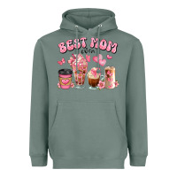 Sage best mom ever floral coffee cups Heavyweight Hoodie - JahusDesignShop