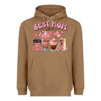 Toasted Coconut best mom ever floral coffee cups Heavyweight Hoodie - JahusDesignShop