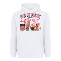 White best mom ever floral coffee cups Heavyweight Hoodie - JahusDesignShop