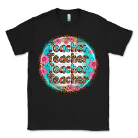 Black teacher vibe earrings Classic Tee - BundleAndBundleShop