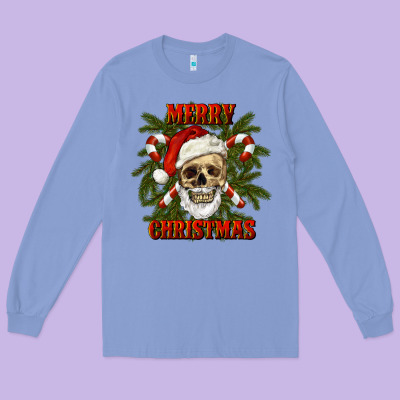 Long Sleeve Tee Merry Christmas