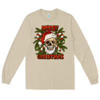 Mushroom Merry Christmas Long Sleeve Tee - RanaPortraitStore