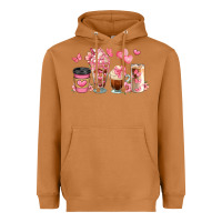 Meerkat floral coffee cups Heavyweight Hoodie - JahusDesignShop