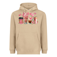 Mushroom floral coffee cups Heavyweight Hoodie - JahusDesignShop