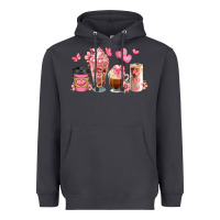 Smoke floral coffee cups Heavyweight Hoodie - JahusDesignShop