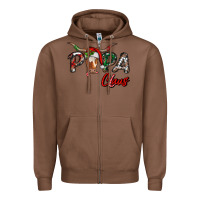 Chestnut papa claus Zipper Hoodie - RanaPortraitStore