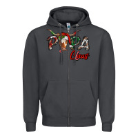 Smoke papa claus Zipper Hoodie - RanaPortraitStore