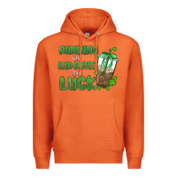 Carrot iced coffee and luck Premium Hoodie - MaliasSmallBusiness