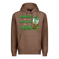 Chestnut iced coffee and luck Premium Hoodie - MaliasSmallBusiness