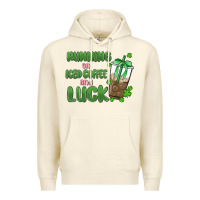 Sandshell iced coffee and luck Premium Hoodie - MaliasSmallBusiness