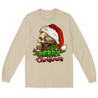 Mushroom Merry Christmas Long Sleeve Tee - RanaPortraitStore