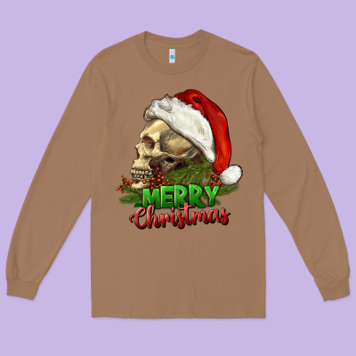 Long Sleeve Tee Merry Christmas