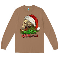 Toasted Coconut Merry Christmas Long Sleeve Tee - RanaPortraitStore