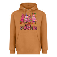 Meerkat pink christmas trees Heavyweight Hoodie - AdoDesignShop