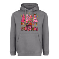 Storm pink christmas trees Heavyweight Hoodie - AdoDesignShop