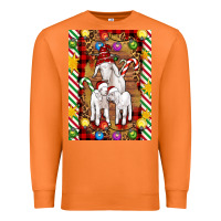 Carrot Christmas goat family Premium Sweatshirt - Artiststas