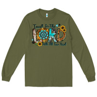 Army Green trust in the lord with all your heart Long Sleeve Tee - Zillion Design Studio