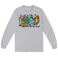 Moon Dust trust in the lord with all your heart Long Sleeve Tee - Zillion Design Studio