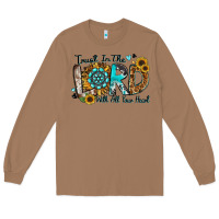 Toasted Coconut trust in the lord with all your heart Long Sleeve Tee - Zillion Design Studio
