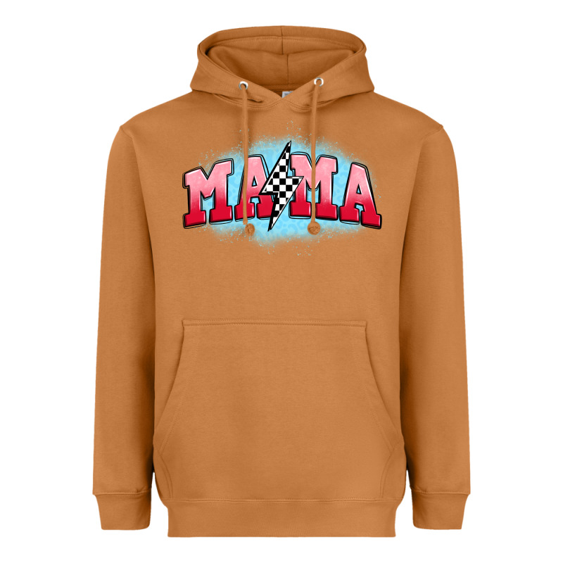 Mama Lightning Bolt Heavyweight Hoodie by JahusDesignShop | Teevron