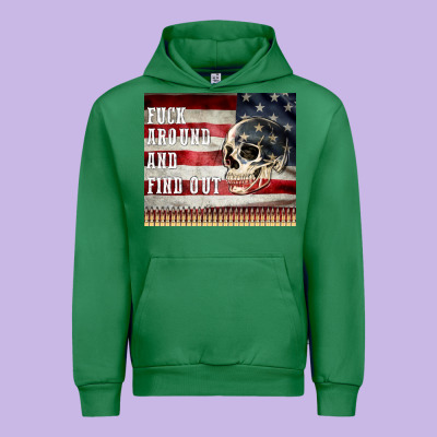 Fuck Around And Find Out Urban Hoodie Designed By Maliassmallbusiness