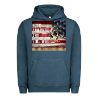 Pigment Midnight Navy fuck around and find out Urban Hoodie - MaliasSmallBusiness