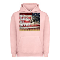 Pigment Salmon fuck around and find out Urban Hoodie - MaliasSmallBusiness