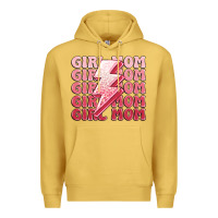 Antique Gold girl mom Premium Hoodie - MaliasSmallBusiness