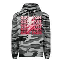 Slate Camo girl mom Premium Hoodie - MaliasSmallBusiness