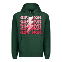 Sports Green girl mom Premium Hoodie - MaliasSmallBusiness
