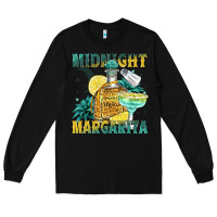 Black midnight margarita Long Sleeve Tee - Zillion Design Studio