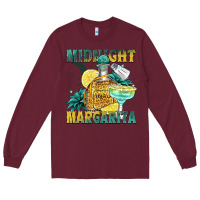Burgundy midnight margarita Long Sleeve Tee - Zillion Design Studio