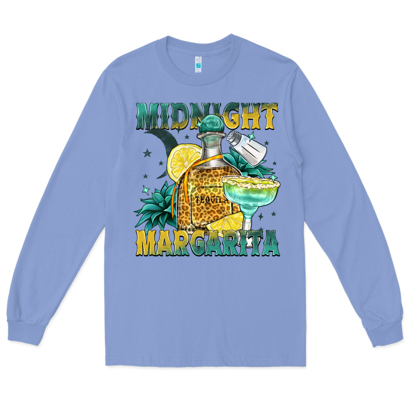 Midnight Margarita Long Sleeve Tee by Zillion Design Studio | Teevron