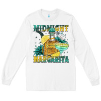 White midnight margarita Long Sleeve Tee - Zillion Design Studio