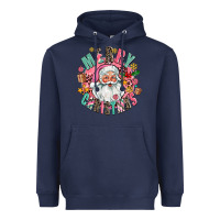 Navy merry christmas santa Heavyweight Hoodie - AdoDesignShop
