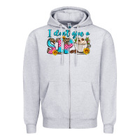 Heather Grey i don't give a sip Zipper Hoodie - Zillion Design Studio
