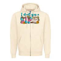 Sandshell i don't give a sip Zipper Hoodie - Zillion Design Studio