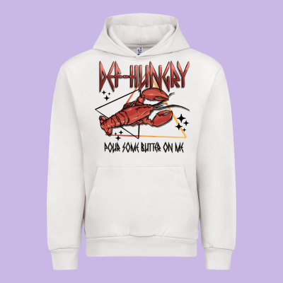 Def Hungry Pour Dome Butter On Me Urban Hoodie Designed By Maliassmallbusiness