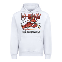 White def hungry pour dome butter on me Urban Hoodie - MaliasSmallBusiness