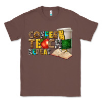 Chestnut coffee teach repeat Classic Tee - texasbilliewilder