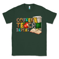 Sports Green coffee teach repeat Classic Tee - texasbilliewilder