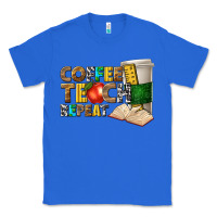 True Royal coffee teach repeat Classic Tee - texasbilliewilder